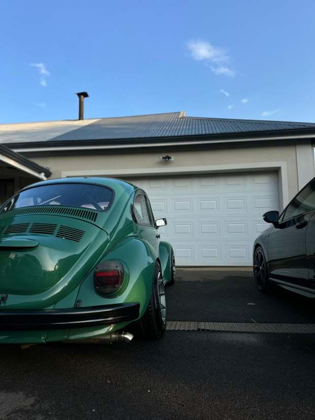 Classic VW Beetle close-up detail by Washr Pietermaritzburg
